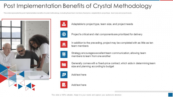 Agile Crystal Method Post Implementation Benefits Of Crystal Methodology Microsoft PDF