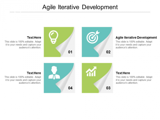 Agile Iterative Development Ppt PowerPoint Presentation File Graphics Pictures Cpb