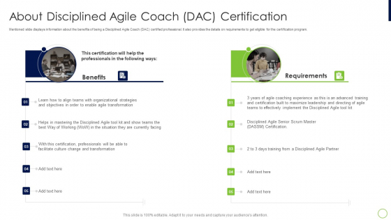 Agile Professional Certification PMI IT About Disciplined Agile Coach DAC Certification Ideas PDF