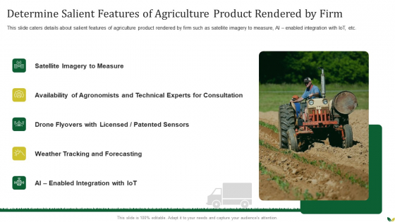 Agribusiness Determine Salient Features Of Agriculture Product Rendered By Firm Rules PDF