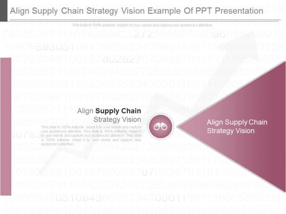 Align Supply Chain Strategy Vision Example Of Ppt Presentation Align Supply Chain Strategy Vision Example Of Ppt Presentation