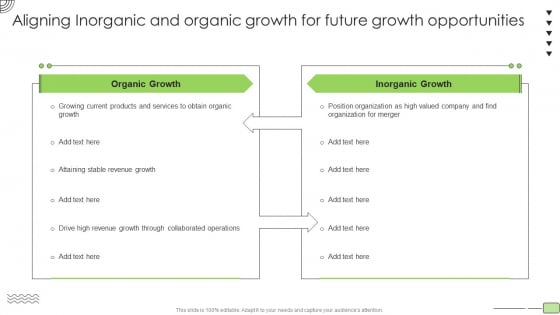 Aligning Inorganic And Organic Growth For Future Growth Opportunities Mockup PDF Aligning Inorganic And Organic Growth For Future Growth Opportunities Mockup PDF
