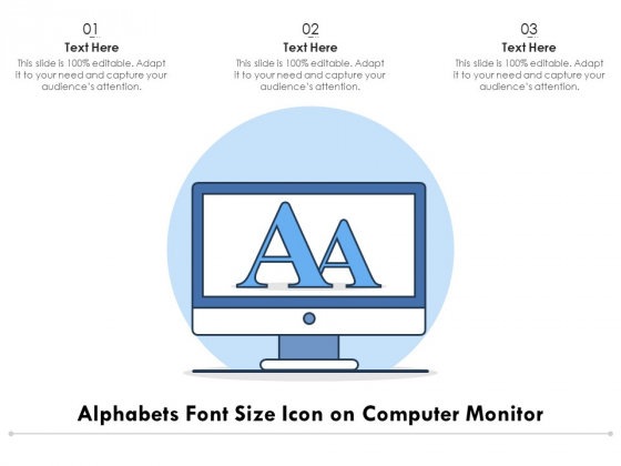Alphabets Font Size Icon On Computer Monitor Ppt PowerPoint Presentation Slides Influencers PDF Alphabets Font Size Icon On Computer Monitor Ppt PowerPoint Presentation Slides Influencers PDF