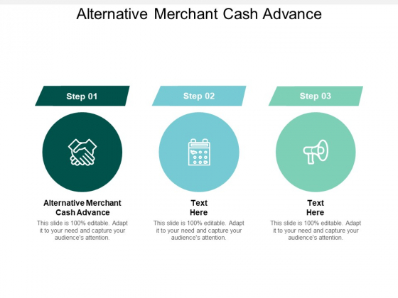 Alternative Merchant Cash Advance Ppt PowerPoint Presentation Professional Icon Cpb