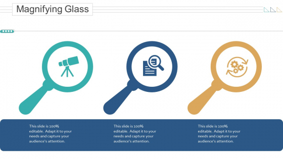 Amalgamation Acquisitions Magnifying Glass Ppt Show Format Ideas PDF