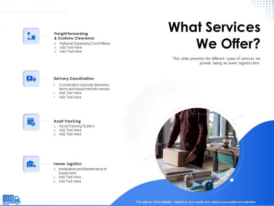 Amusement Event Coordinator What Services We Offer Ppt PowerPoint Presentation Outline Portrait PDF Amusement Event Coordinator What Services We Offer Ppt PowerPoint Presentation Outline Portrait PDF