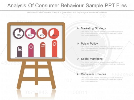 Analysis Of Consumer Behaviour Sample Ppt Files