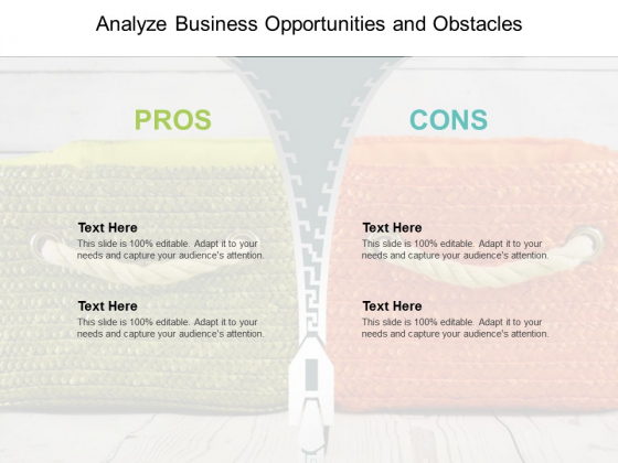 Analyze Business Opportunities And Obstacles Ppt PowerPoint Presentation Model Samples Analyze Business Opportunities And Obstacles Ppt PowerPoint Presentation Model Samples