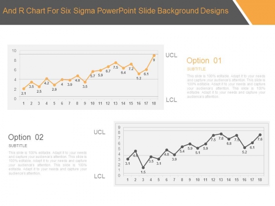 And R Chart For Six Sigma Powerpoint Slide Background Designs And R Chart For Six Sigma Powerpoint Slide Background Designs