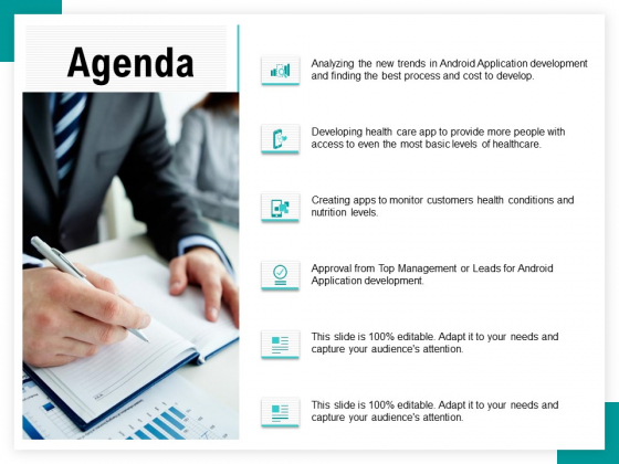 Android Framework For Apps Development And Deployment Agenda Ppt PowerPoint Presentation Model Objects PDF Android Framework For Apps Development And Deployment Agenda Ppt PowerPoint Presentation Model Objects PDF