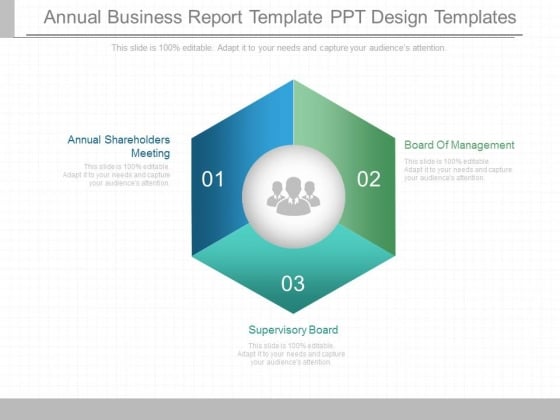 annual business report template ppt design templates powerpoint