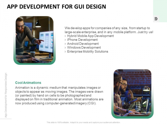 App Development For GUI Design Ppt PowerPoint Presentation Portfolio Slide Download PDF App Development For GUI Design Ppt PowerPoint Presentation Portfolio Slide Download PDF