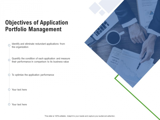 Application Performance Management Objectives Of Application Portfolio Management Ppt Inspiration Files PDF Application Performance Management Objectives Of Application Portfolio Management Ppt Inspiration Files PDF