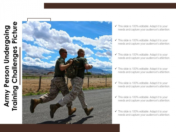 Army Person Undergoing Training Challenges Picture Ppt PowerPoint Presentation File Picture PDF