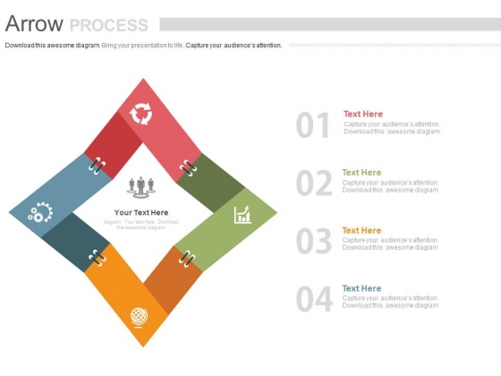 Arrow Process Chart For Market Strategy Powerpoint Template Arrow Process Chart For Market Strategy Powerpoint Template