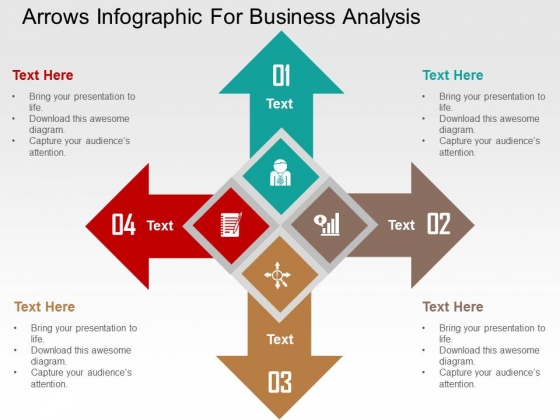 Arrows Infographic For Business Analysis Powerpoint Templates Arrows Infographic For Business Analysis Powerpoint Templates