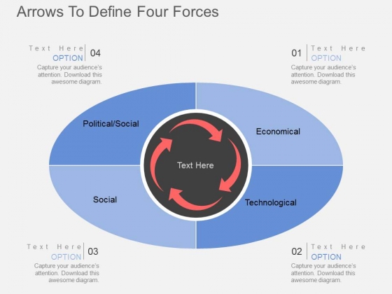 Arrows To Define Four Forces Powerpoint Templates Arrows To Define Four Forces Powerpoint Templates