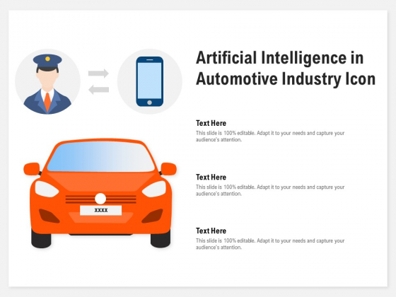 Artificial Intelligence In Automotive Industry Icon Ppt PowerPoint Presentation Summary Slide Artificial Intelligence In Automotive Industry Icon Ppt PowerPoint Presentation Summary Slide