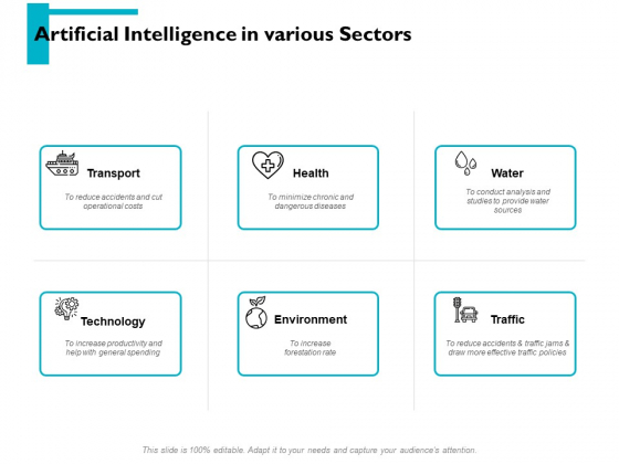 Artificial Intelligence In Various Sectors Ppt PowerPoint Presentation Pictures Portrait Artificial Intelligence In Various Sectors Ppt PowerPoint Presentation Pictures Portrait