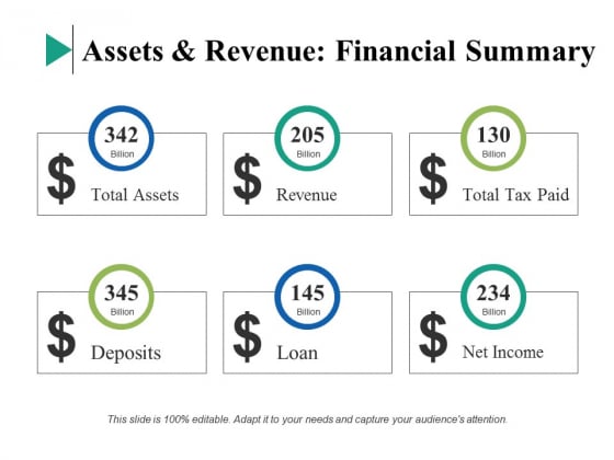 Assets_And_Revenue_Financial_Summary_Ppt_PowerPoint_Presentation_Infographics_Demonstration_Slide_1