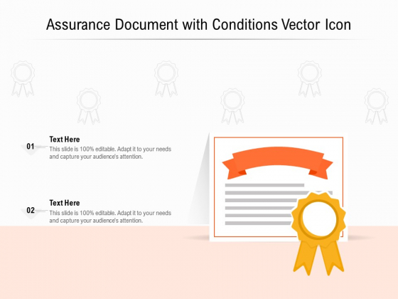 Assurance Document With Conditions Vector Icon Ppt PowerPoint Presentation Model Influencers PDF Assurance Document With Conditions Vector Icon Ppt PowerPoint Presentation Model Influencers PDF