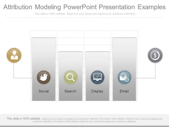 Attribution Modeling Powerpoint Presentation Examples