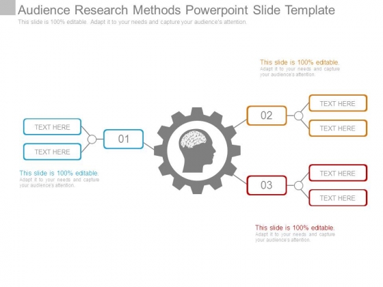 Audience Research Methods Powerpoint Slide Template Audience Research Methods Powerpoint Slide Template