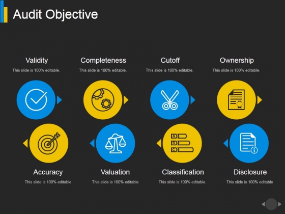 Audit Objective Ppt PowerPoint Presentation Summary Sample