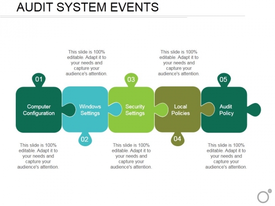 Audit System Events Ppt PowerPoint Presentation Professional Display Audit System Events Ppt PowerPoint Presentation Professional Display
