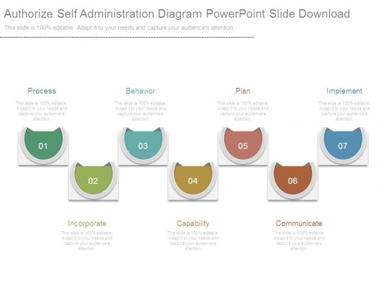 Authorize Self Administration Diagram Powerpoint Slide Download Authorize Self Administration Diagram Powerpoint Slide Download