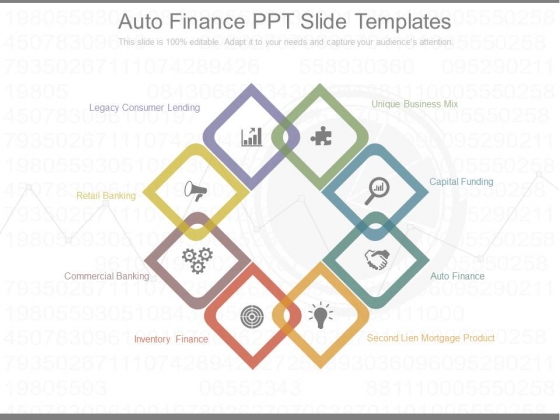 Auto Finance Ppt Slide Templates