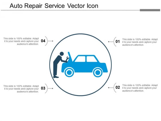 Auto Repair Service Vector Icon Ppt PowerPoint Presentation Gallery Elements PDF