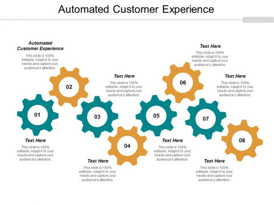 Automated Customer Experience Ppt PowerPoint Presentation Model Smartart Cpb