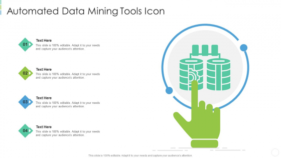 Automated Data Mining Tools Icon Formats PDF