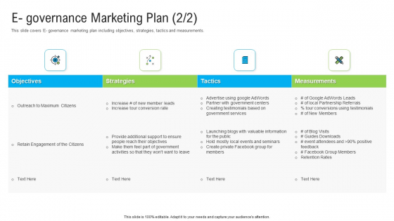 Automated Government Procedures E Governance Marketing Plan Tactics Background PDF Automated Government Procedures E Governance Marketing Plan Tactics Background PDF