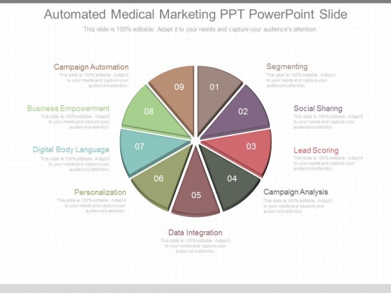 Automated Medical Marketing Ppt Powerpoint Slide
