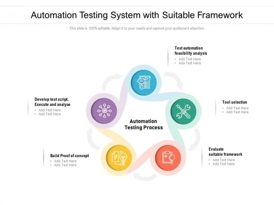 Automation Testing System With Suitable Framework Ppt PowerPoint Presentation File Outline PDF Automation Testing System With Suitable Framework Ppt PowerPoint Presentation File Outline PDF