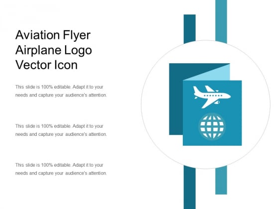 Aviation Flyer Airplane Logo Vector Icon Ppt PowerPoint Presentation Layouts Slide Portrait PDF