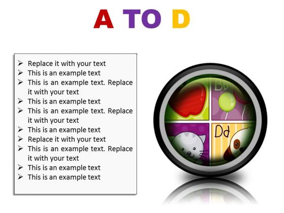 A To D Education PowerPoint Presentation Slides Cc A To D Education PowerPoint Presentation Slides Cc