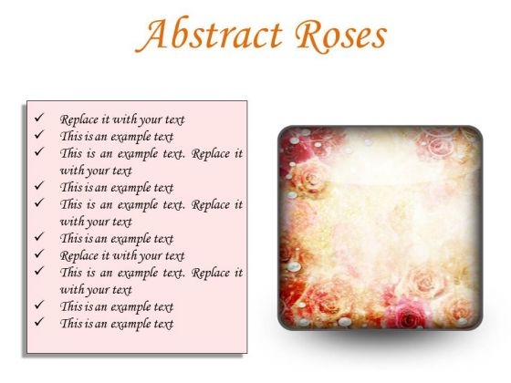 Abstract Roses Background PowerPoint Presentation Slides S Abstract Roses Background PowerPoint Presentation Slides S