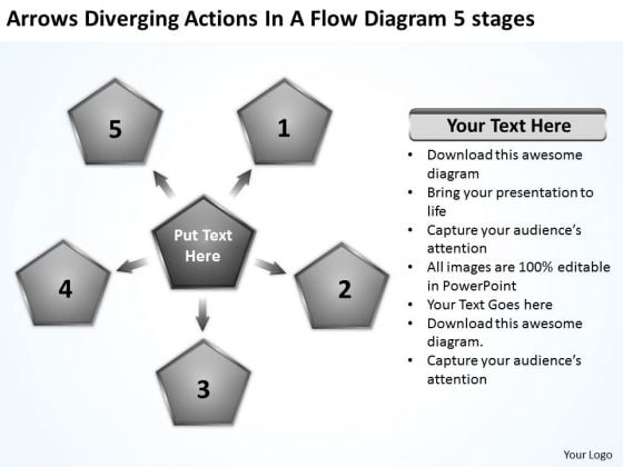 Actions In Flow Diagram 5 Stages Circular Layout Network PowerPoint Templates Actions In Flow Diagram 5 Stages Circular Layout Network PowerPoint Templates