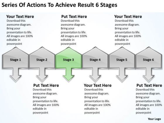Actions To Achieve Result 6 Stages Personal Business Plan Template PowerPoint Templates Actions To Achieve Result 6 Stages Personal Business Plan Template PowerPoint Templates