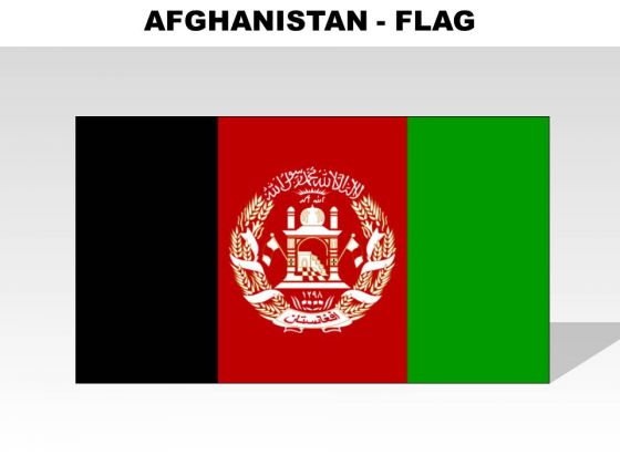 Afghanistan Country PowerPoint Flags