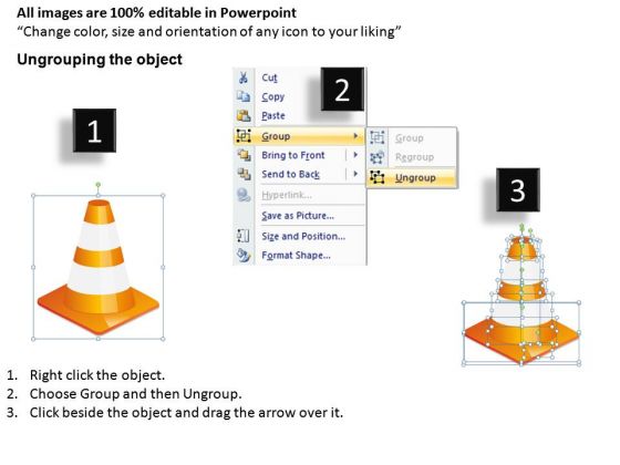 Alert Traffic Cones PowerPoint Slides And Ppt Diagram Templates aesthatic images