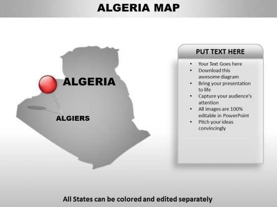 Algeria Country PowerPoint Maps Algeria Country PowerPoint Maps