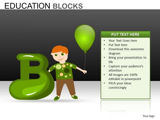Alphabet B PowerPoint Templates Alphabet B PowerPoint Templates