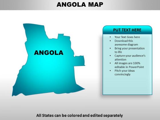 Angola PowerPoint Maps Angola PowerPoint Maps
