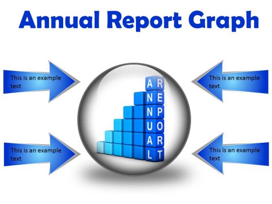 Annual Report Graph Success PowerPoint Presentation Slides C