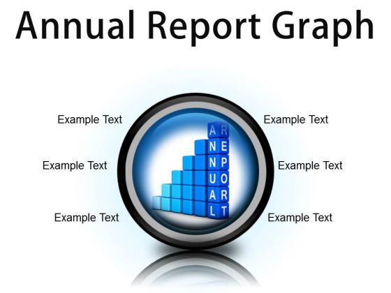 Annual Report Graph Success PowerPoint Presentation Slides Cc