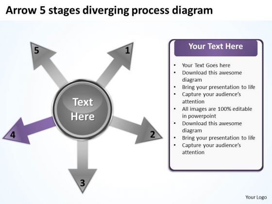 Arrow 5 Stages Diverging Process Diagram Ppt Relative Cycle PowerPoint Slides Arrow 5 Stages Diverging Process Diagram Ppt Relative Cycle PowerPoint Slides